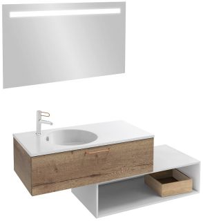 Зеркало с подсветкой Jacob Delafon Parallel EB1416RU-NF 100 см с инфракрасным выключателем и защитой от запотевания